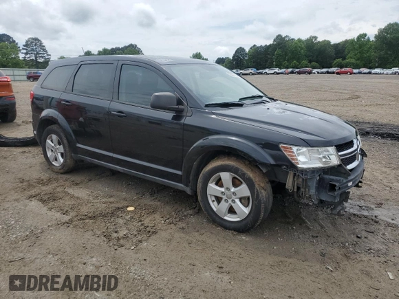 2013 Dodge Journey American Value with VIN 3C4PDCAB3DT566912, listed as a Copart auction lot 55327105 with 161,293 mi miles and Salvage title. Bid and sale history available at DreamBid. Image 4.