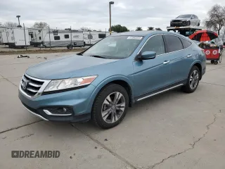 2013 Honda Crosstour EX-L with VIN 5J6TF2H56DL005967, listed as a Copart auction lot 47592335 with 178,346 mi miles and Salvage Title. Bid and sale history available at carsss.com. Image 1.