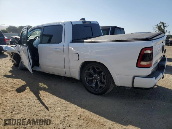 2022 Ram 1500 Limited with VIN 1C6SRFHT7NN175797, listed as a Copart auction lot 61062945 with 30,490 mi miles and Salvage title. Bid and sale history available at DreamBid. Image 2.