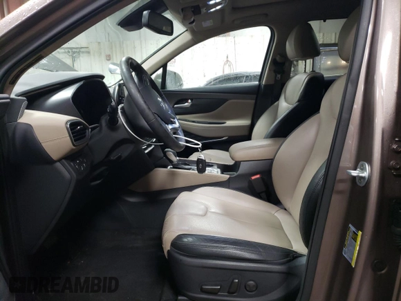 2020 Hyundai Santa Fe SEL with VIN 5NMS3CAA3LH218947, listed as a Copart auction lot 36693673 with 44,914 mi miles. Bid and sale history available at carsss.com. Image 7.