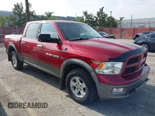 2012 Ram 1500 Big Horn with VIN 1C6RD7LT5CS119172, listed as a IAAI auction lot 42052399 with 135,440 mi miles. Bid and sale history available at carsss.com. Image 1.