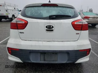 2016 Kia Rio LX with VIN KNADM5A31G6600350, listed as a Copart auction lot 50815575 with 136,234 mi miles and Clean Title. Bid and sale history available at carsss.com. Image 6.