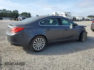 2011 Buick Regal CXL Turbo TO3 with VIN W04GX5GV7B1044111, listed as a Copart auction lot 43941945 with 197,554 mi miles and Salvage Title. Bid and sale history available at carsss.com. Image 3.