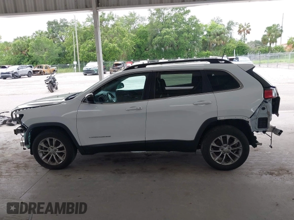 2022 Jeep Cherokee Latitude Lux z VIN 1C4PJLMXXND501689, wystawiony jako IAAI lot #42401720 z przebiegiem 34 037 mil mil oraz . Historia ofert i sprzedaży dostępna na DreamBid. Obrazek 15.