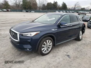 2019 Infiniti QX50 LUXE with VIN 3PCAJ5M3XKF111064, listed as a Copart auction lot 41703833 with 29,640 mi miles. Bid and sale history available at carsss.com. Image 1.