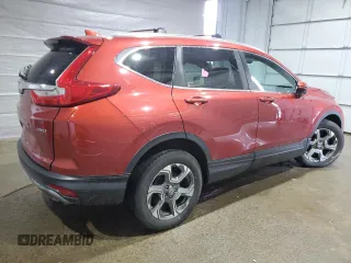 2017 Honda CR-V EX-L with VIN 5J6RW2H82HL066890, listed as a Copart auction lot 47767755 with 100,026 mi miles and Salvage Title. Bid and sale history available at carsss.com. Image 3.