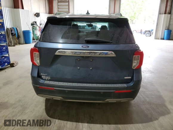 2020 Ford Explorer XLT with VIN 1FMSK7DH6LGA48394, listed as a Copart auction lot 50822015 with 102,575 mi miles and Salvage Title. Bid and sale history available at carsss.com. Image 6.