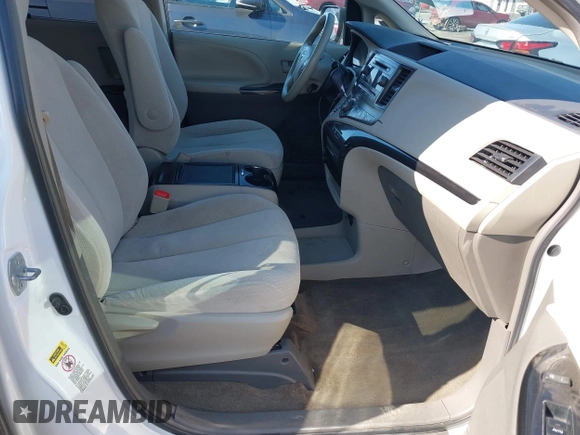 2013 Toyota Sienna LE AAS with VIN 5TDKK3DC2DS354582, listed as a IAAI auction lot 41360766 with 169,978 mi miles. Bid and sale history available at carsss.com. Image 5.