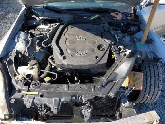 2003 Infiniti G35 w/Leather with VIN JNKCV51E83M001415, listed as a Copart auction lot 74638014 with 208,921 mi miles and Salvage Title. Bid and sale history available at DreamBid. Image 11.