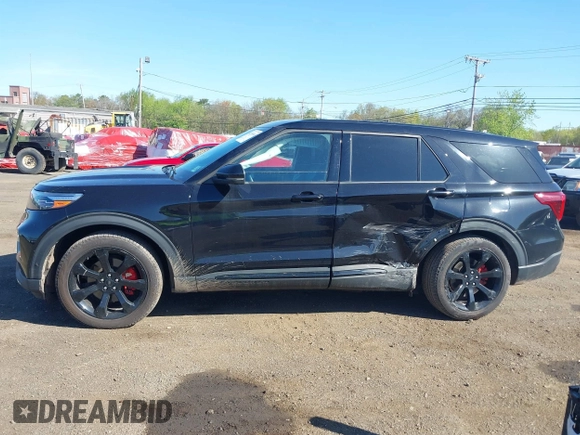 2021 Ford Explorer ST z VIN 1FM5K8GC7MGB27416, wystawiony jako IAAI lot #42118046 z przebiegiem 49 235 mil mil oraz . Historia ofert i sprzedaży dostępna na DreamBid. Obrazek 14.