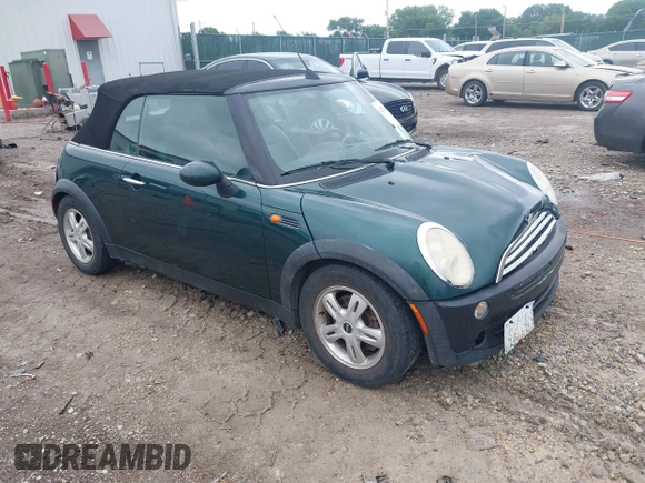 2005 MINI Convertible with VIN WMWRF33495TG11818, listed as a IAAI auction lot 42351446 with 100,033 mi miles and . Bid and sale history available at DreamBid. Image 1.