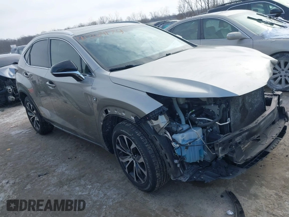 2015 Lexus NX 200t with VIN JTJBARBZ3F2018377, listed as a IAAI auction lot 41364174 with 123,234 mi miles and . Bid and sale history available at DreamBid. Image 1.
