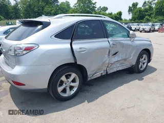2012 Lexus RX 350 with VIN 2T2BK1BA5CC129386, listed as a IAAI auction lot 42503827 with 123,554 mi miles and . Bid and sale history available at DreamBid. Image 4.