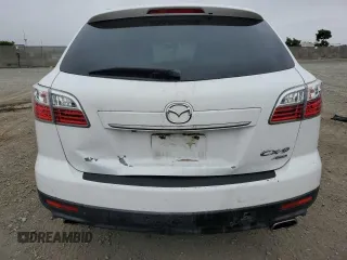 2012 Mazda CX-9 Touring with VIN JM3TB3CV3C0336043, listed as a Copart auction lot 59914335 with 106,595 mi miles and Salvage title. Bid and sale history available at DreamBid. Image 6.