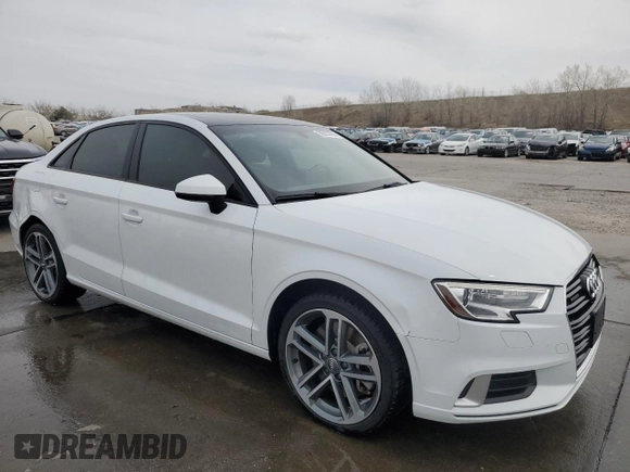 2019 Audi A3 Sedan Premium with VIN WAUBEGFF6K1017068, listed as a Copart auction lot 50922165 with 78,375 mi miles and Salvage Title. Bid and sale history available at carsss.com. Image 4.