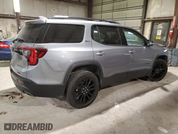 2023 GMC Acadia SLT with VIN 1GKKNULSXPZ207200, listed as a Copart auction lot 42256975 with 28,312 mi miles and Salvage Title. Bid and sale history available at DreamBid. Image 3.