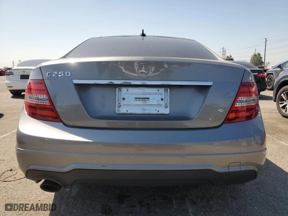 2012 Mercedes-Benz C-Class C 250 with VIN WDDGJ4HBXCF813135, listed as a Copart auction lot 52432185 with 110,028 mi miles and Clean Title. Bid and sale history available at carsss.com. Image 6.