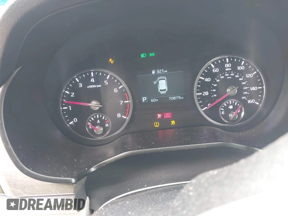 2021 Kia Telluride EX with VIN 5XYP3DHC0MG103186, listed as a IAAI auction lot 41566802 with 70,879 mi miles and . Bid and sale history available at DreamBid. Image 7.