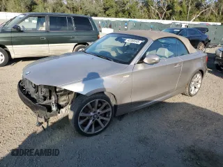 2012 BMW 1 Series 135i with VIN WBAUN7C55CVM26175, listed as a Copart auction lot 43358345 with 87,643 mi miles and Salvage title. Bid and sale history available at DreamBid. Image 1.
