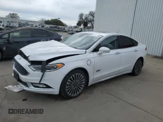 2017 Ford Fusion Titanium with VIN 3FA6P0SUXHR350470, listed as a Copart auction lot 48937505 with 119,783 mi miles and Salvage Title. Bid and sale history available at DreamBid. Image 1.