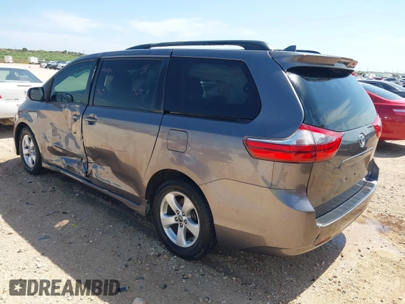 2020 Toyota Sienna LE Auto Access Seat with VIN 5TDKZ3DC2LS036312, listed as a IAAI auction lot 42307857 with 107,653 mi miles and . Bid and sale history available at DreamBid. Image 3.