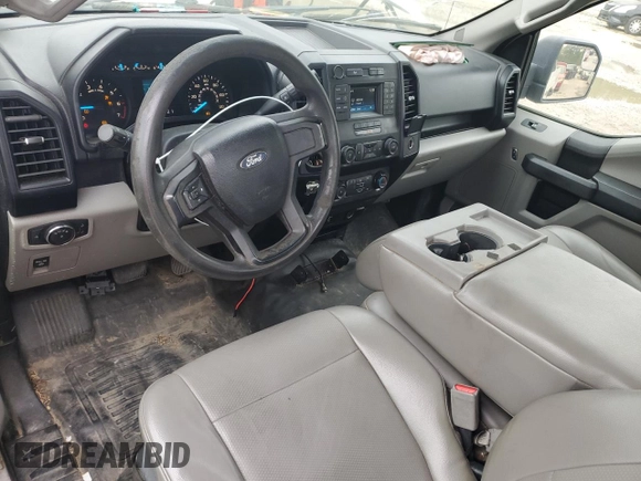 2016 Ford F-150 XL with VIN 1FTMF1CPXGKD34131, listed as a Copart auction lot 50490935 with 117,421 mi miles and Salvage Title. Bid and sale history available at carsss.com. Image 8.