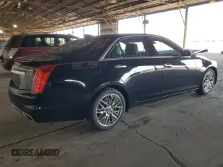 2016 Cadillac CTS Luxury Collection AWD with VIN 1G6AX5SS2G0114705, listed as a Copart auction lot 81283424 with 72,291 mi miles and Salvage Title. Bid and sale history available at DreamBid. Image 3.