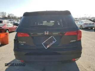 2018 Honda Pilot EX-L with VIN 5FNYF6H59JB003468, listed as a Copart auction lot 48523495 with 105,808 mi miles and Salvage Title. Bid and sale history available at carsss.com. Image 6.