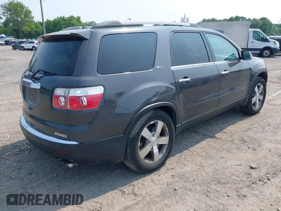 2011 GMC Acadia SLT1 with VIN 1GKKVRED1BJ378680, listed as a IAAI auction lot 42471503 with 139,106 mi miles and . Bid and sale history available at DreamBid. Image 4.