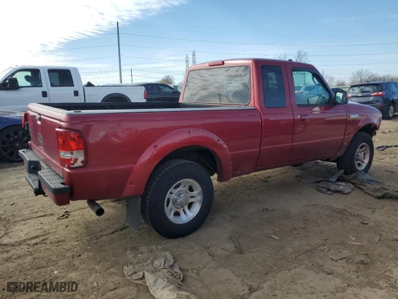 2008 Ford Ranger XLT with VIN 1FTYR44U18PB09597, listed as a Copart auction lot 50361475 with 0 mi miles and Clean Title. Bid and sale history available at carsss.com. Image 3.