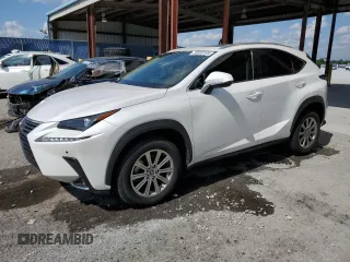 2021 Lexus NX with VIN JTJDARBZ2M5028774, listed as a Copart auction lot 53320185 with 23,335 mi miles and Non Repairable. Bid and sale history available at carsss.com. Image 1.