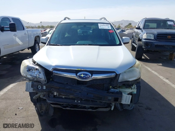 2014 Subaru Forester 2.0XT Premium with VIN JF2SJGDC6EH523777, listed as a IAAI auction lot 41699383 with 81,653 mi miles. Bid and sale history available at carsss.com. Image 13.