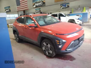 2024 Hyundai Kona SEL with VIN KM8HCCAB8RU083917, listed as a Copart auction lot 51672045 with 17,456 mi miles and Salvage Title. Bid and sale history available at carsss.com. Image 4.