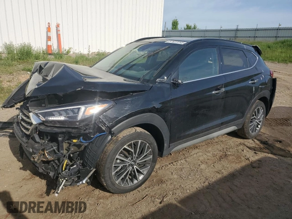 2021 Hyundai Tucson Ultimate z VIN KM8J3CAL7MU329567, wystawiony jako Copart lot #57622255 z przebiegiem 48 709 mil mil oraz Nie do naprawy • Non repairable. Historia ofert i sprzedaży dostępna na DreamBid. Obrazek 1.