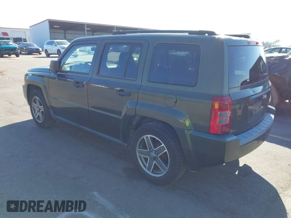 2009 Jeep Patriot Sport with VIN 1J4FT28B99D139661, listed as a IAAI auction lot 41644514 with 155,117 mi miles and . Bid and sale history available at DreamBid. Image 3.