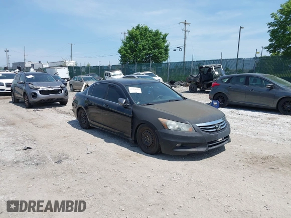 2012 Honda Accord LX Premium z VIN 1HGCP2F49CA055822, wystawiony jako IAAI lot #42244959 z przebiegiem 116 817 mil mil oraz . Historia ofert i sprzedaży dostępna na DreamBid. Obrazek 1.