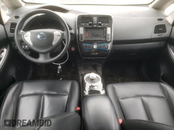 2016 Nissan LEAF S with VIN 1N4BZ0CP8GC314324, listed as a Copart auction lot 50469853 with 28,235 mi miles. Bid and sale history available at carsss.com. Image 8.