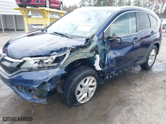 2016 Honda CR-V EX-L with VIN 2HKRM4H7XGH614197, listed as a IAAI auction lot 41869198 with 188,259 mi miles. Bid and sale history available at carsss.com. Image 6.