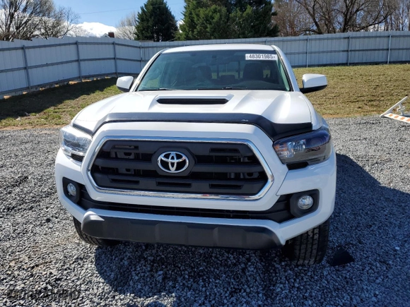 2016 Toyota Tacoma SR5 with VIN 5TFAX5GN0GX056844, listed as a Copart auction lot 48301985 with 79,566 mi miles and Clean Title. Bid and sale history available at carsss.com. Image 5.