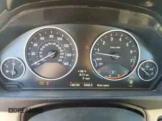 2014 BMW 3 Series 328i xDrive with VIN WBA3B5C51EF958576, listed as a Copart auction lot 62089375 with 148,140 mi miles and Salvage title. Bid and sale history available at DreamBid. Image 9.