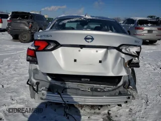 2021 Nissan Versa SV with VIN 3N1CN8EV0ML848361, listed as a Copart auction lot 45210435 with 63,043 mi miles and Salvage Title. Bid and sale history available at carsss.com. Image 6.