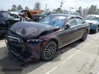 2021 Mercedes-Benz S-Class S 580 with VIN W1K6G7GB1MA051308, listed as a IAAI auction lot 41716766 with 35,387 mi miles. Bid and sale history available at carsss.com. Image 18.