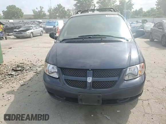 2004 Dodge Caravan SE with VIN 1D4GP24R94B596320, listed as a Copart auction lot 61077445 with 86,642 mi miles and Salvage title. Bid and sale history available at DreamBid. Image 14.