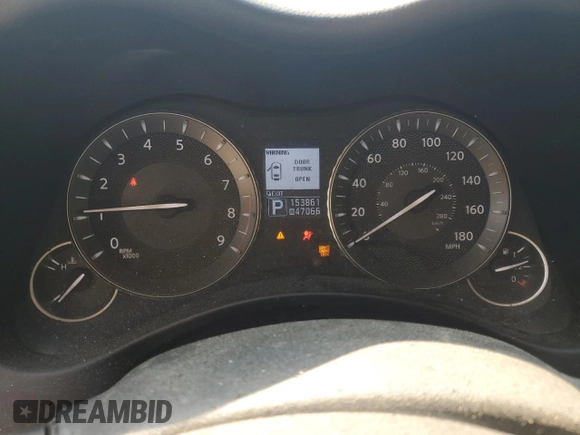 2012 Infiniti M z VIN JN1BY1AP4CM334065, wystawiony jako Copart lot #51997575 z przebiegiem 153 861 mil mil oraz Szkoda całkowita • Salvage title. Historia ofert i sprzedaży dostępna na DreamBid. Obrazek 9.