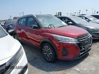 2023 Nissan Kicks SV with VIN 3N1CP5CV6PL565737, listed as a IAAI auction lot 42173823 with 18,337 mi miles and . Bid and sale history available at DreamBid. Image 1.
