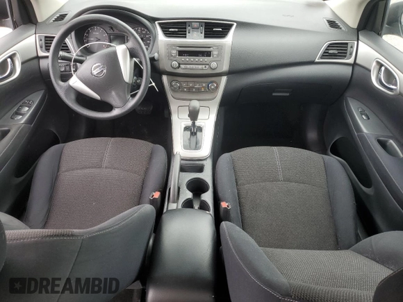 2014 Nissan Sentra SV with VIN 3N1AB7AP0EL616653, listed as a Copart auction lot 56721895 with 119,510 mi miles and Salvage title. Bid and sale history available at DreamBid. Image 8.