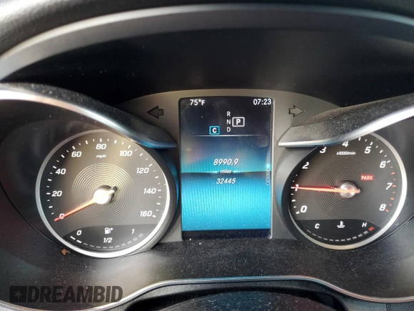 2021 Mercedes-Benz GLC 300 z VIN W1N0G8DBXMF937858, wystawiony jako Copart lot #47786285 z przebiegiem 32 445 mil mil oraz Szkoda całkowita • Salvage title. Historia ofert i sprzedaży dostępna na DreamBid. Obrazek 9.
