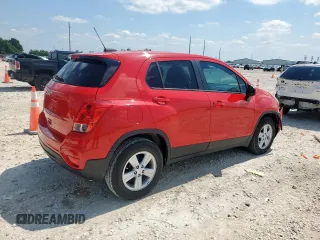 2020 Chevrolet Trax LS with VIN KL7CJKSB8LB350972, listed as a Copart auction lot 59056185 with 41,788 mi miles and Salvage title. Bid and sale history available at DreamBid. Image 3.