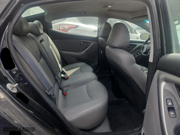 2012 Hyundai Elantra GLS PZEV with VIN 5NPDH4AE7CH110949, listed as a Copart auction lot 54098735 with 159,469 mi miles and Clean Title. Bid and sale history available at carsss.com. Image 6.