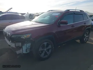 2019 Jeep Cherokee Limited with VIN 1C4PJMDX6KD227778, listed as a IAAI auction lot 41597075 with 48,010 mi miles. Bid and sale history available at carsss.com. Image 18.